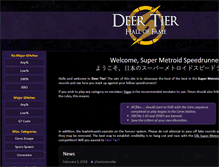 Tablet Screenshot of deertier.com
